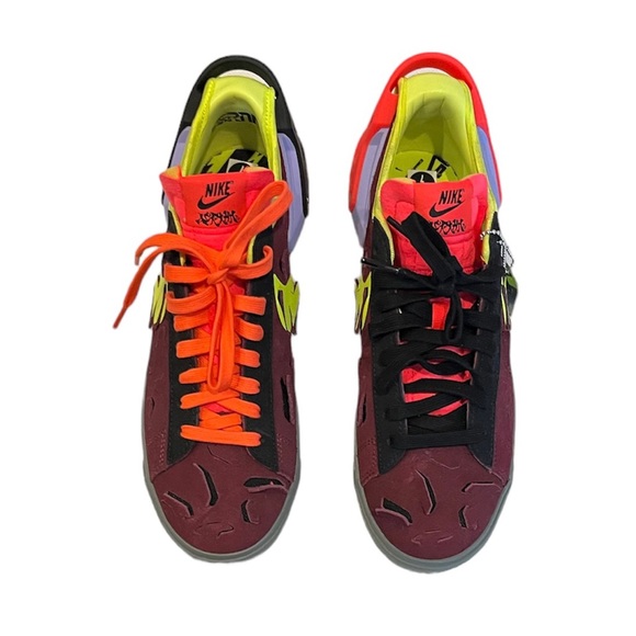 NEW Nike Blazer Low x Acronym Unisex size 40 Night Maroon RARE UNICORN - Picture 2 of 12
